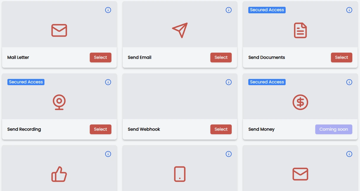 Fallbacks - How it works - Create Actions - step 3